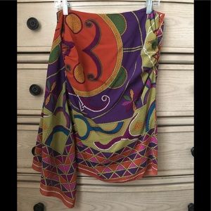 Nicole Miller beautiful bright colors skirt.